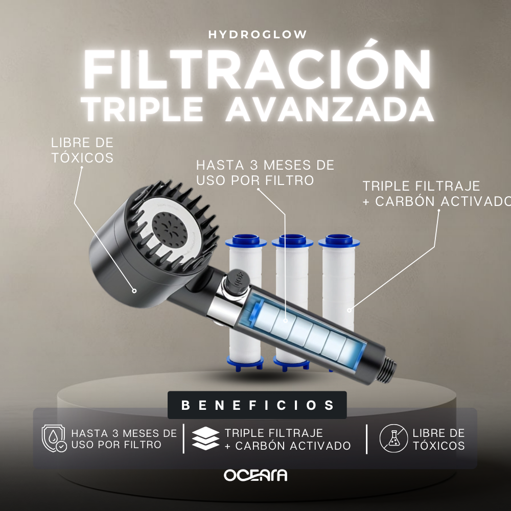 Oceara™ HydroGlow | Sistema de Purificación Capilar y Spa de Alta Presión