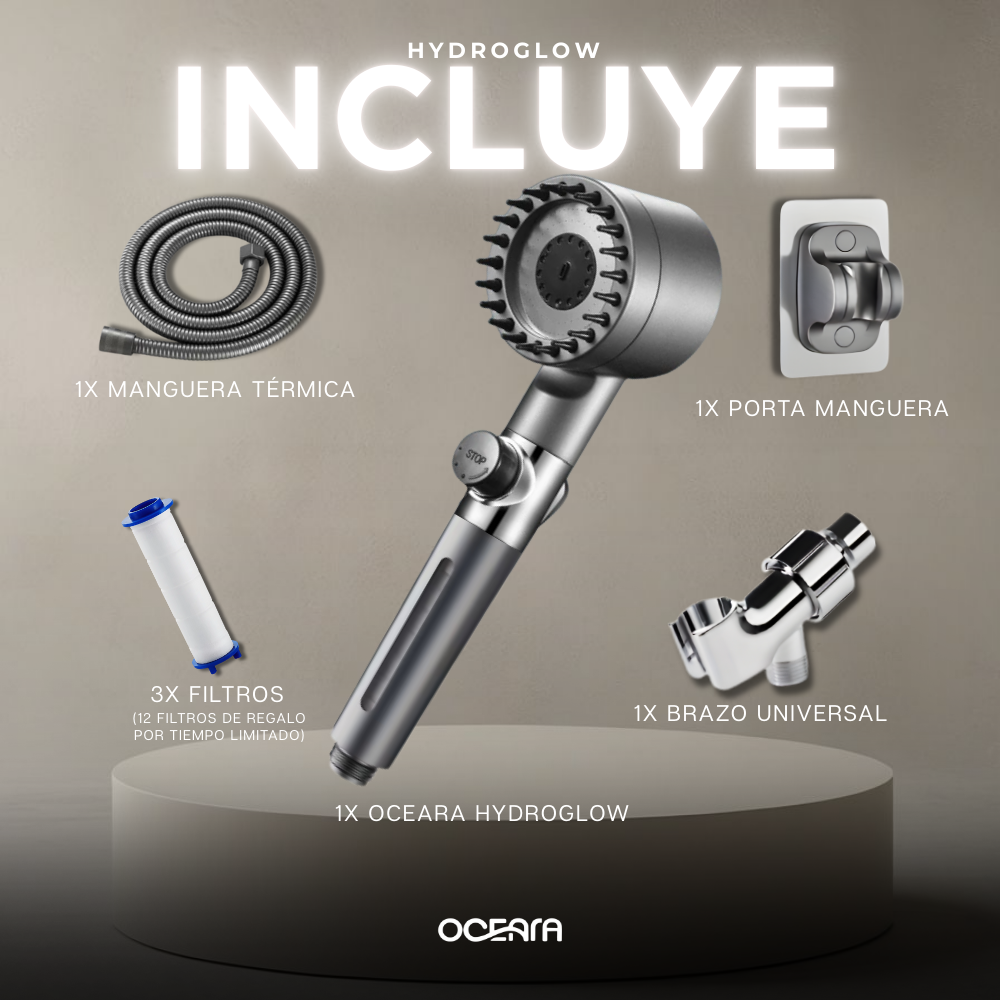 Oceara™ HydroGlow | Sistema de Purificación Capilar y Spa de Alta Presión